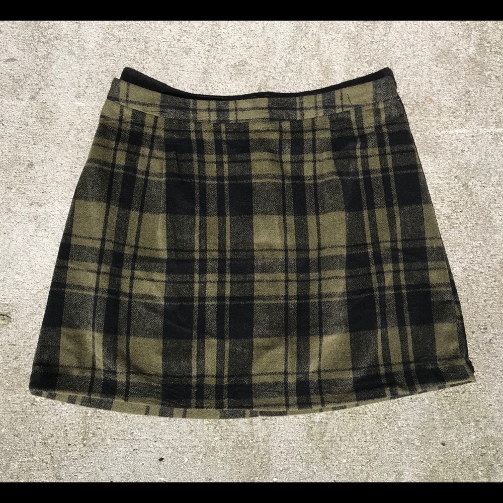 Vintage Plaid Skirt.